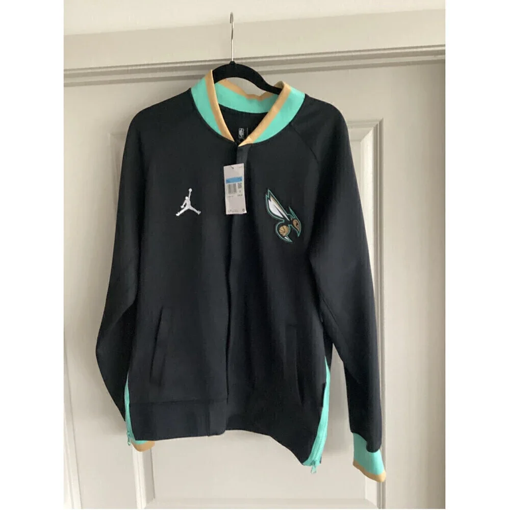 Jordan Men’s City Edition Charlotte Hornets Showtime Full Zip Jacket